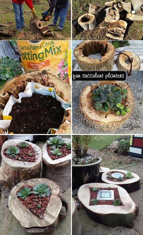 DIY projects for the garden made of wood (9)