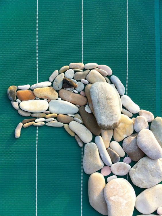 Pebbles: 25 ideas for creative art inspiration | My desired home