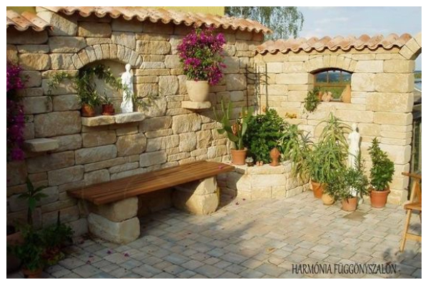 ideas with stone gazebo without a roof9