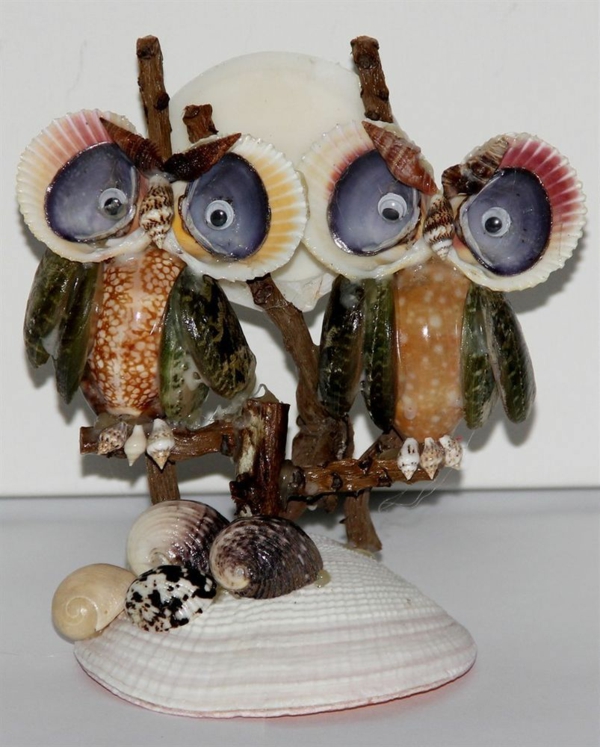 DIY: Crafts with shells – 43 inspirational ideas for creative minds
