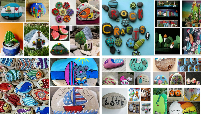 DIY rock painting and craft ideas
