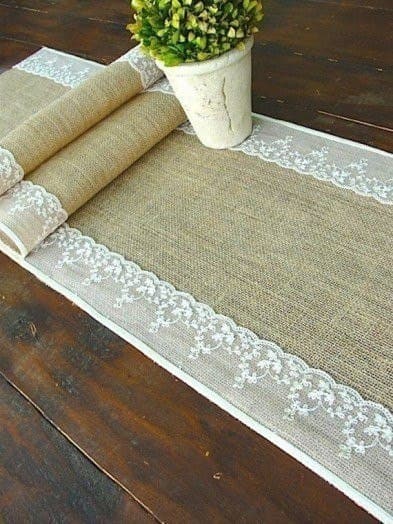 Original decor ideas from burlap for a rustic touch in your house | My ...