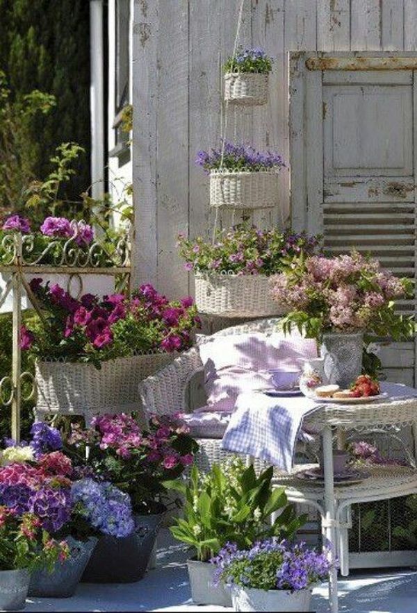 Fantastic garden arrangement ideas with flowers for the summer