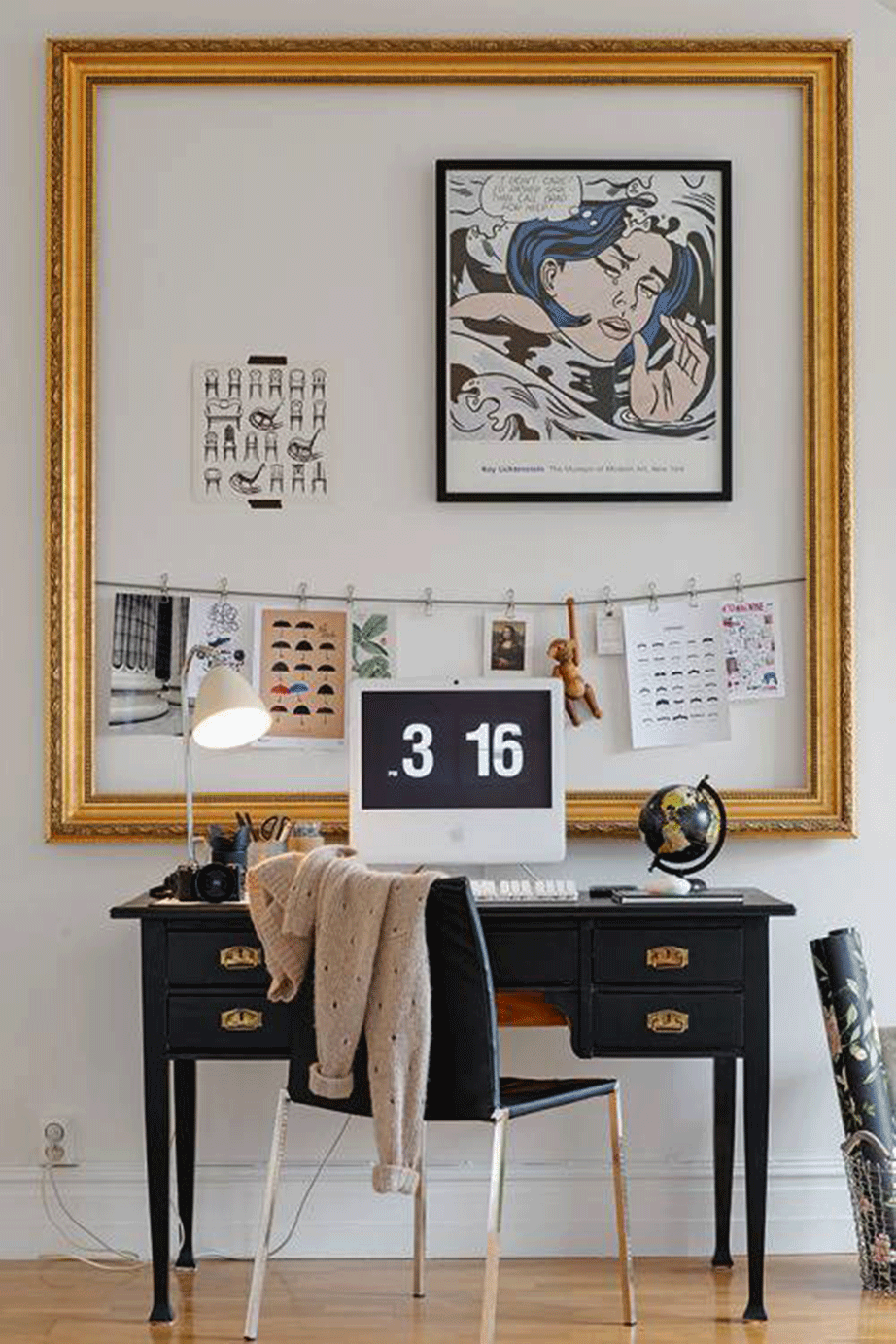 17 Alternative things you can put on a frame