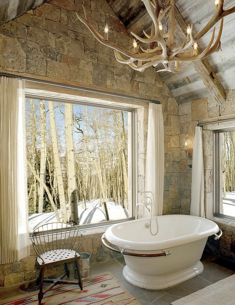 Natural stone walls in the interior design – ideas for every room