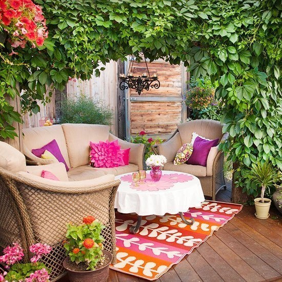 15 Super ideas for designing the garden relaxation area