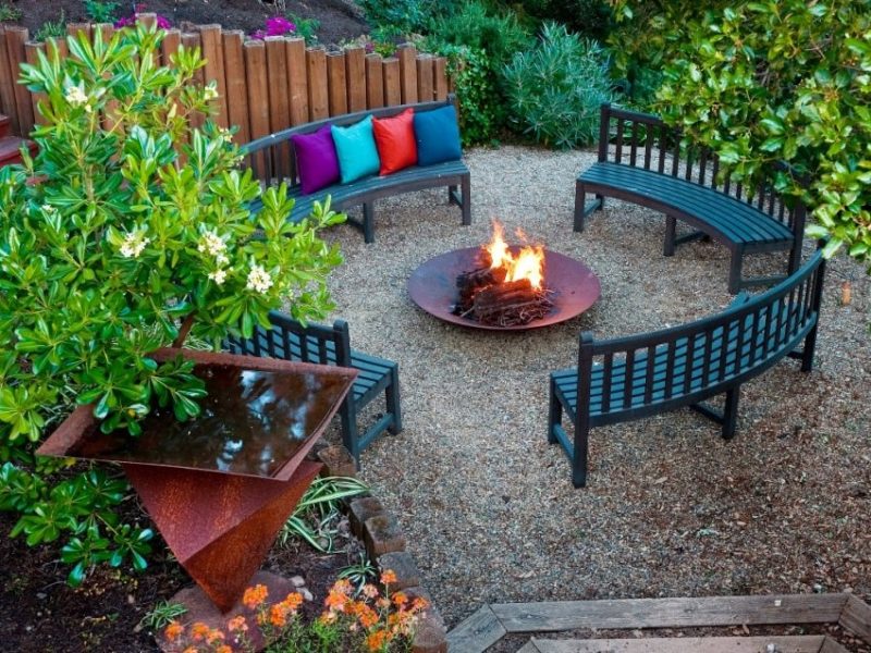 15 Super ideas for designing the garden relaxation area