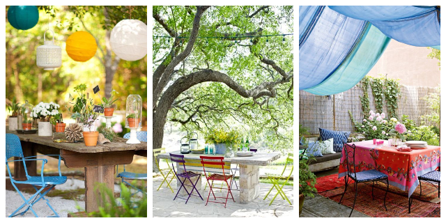 39 Great ideas for low cost outdoor dining areas that look amazing