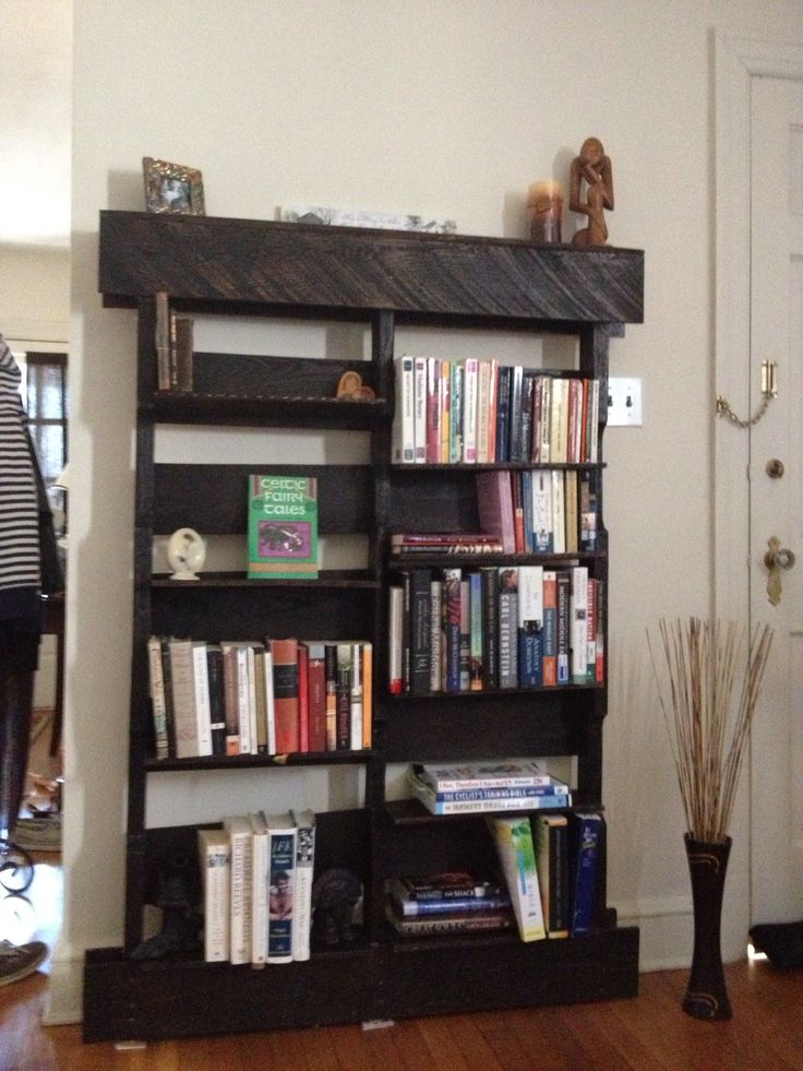 Creative diy shelves and bookcases from pallets