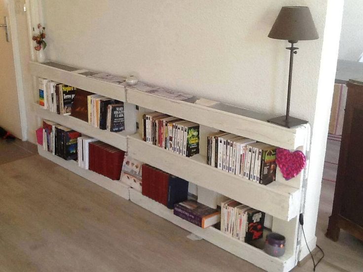 Creative diy shelves and bookcases from pallets