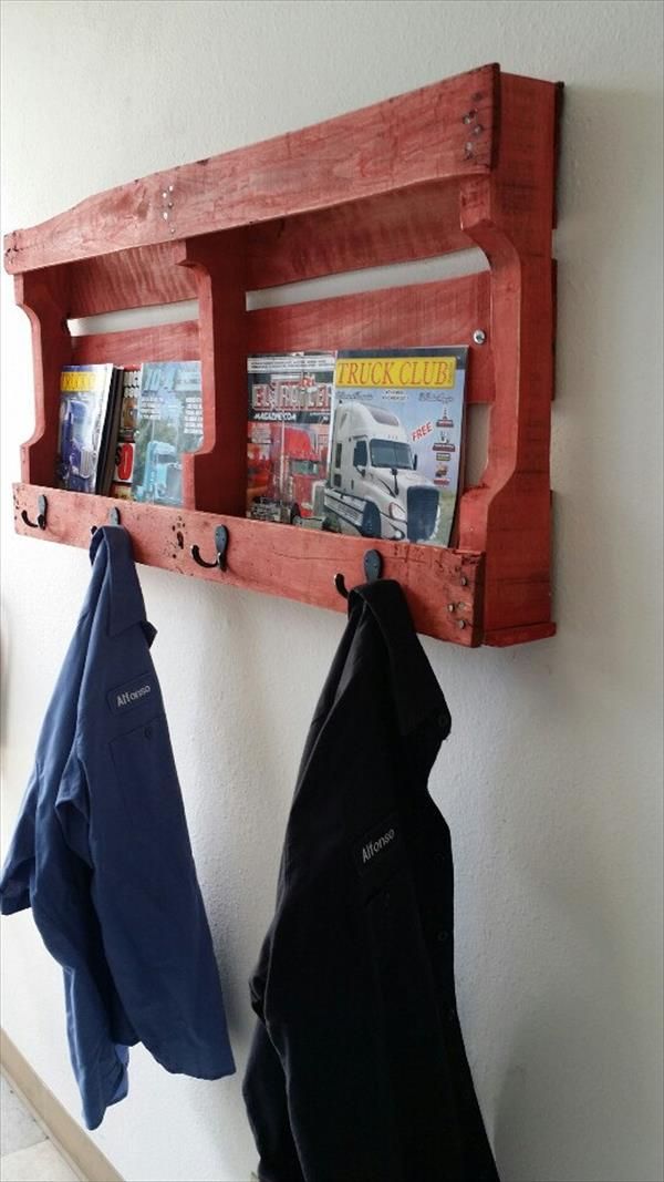 Creative diy shelves and bookcases from pallets