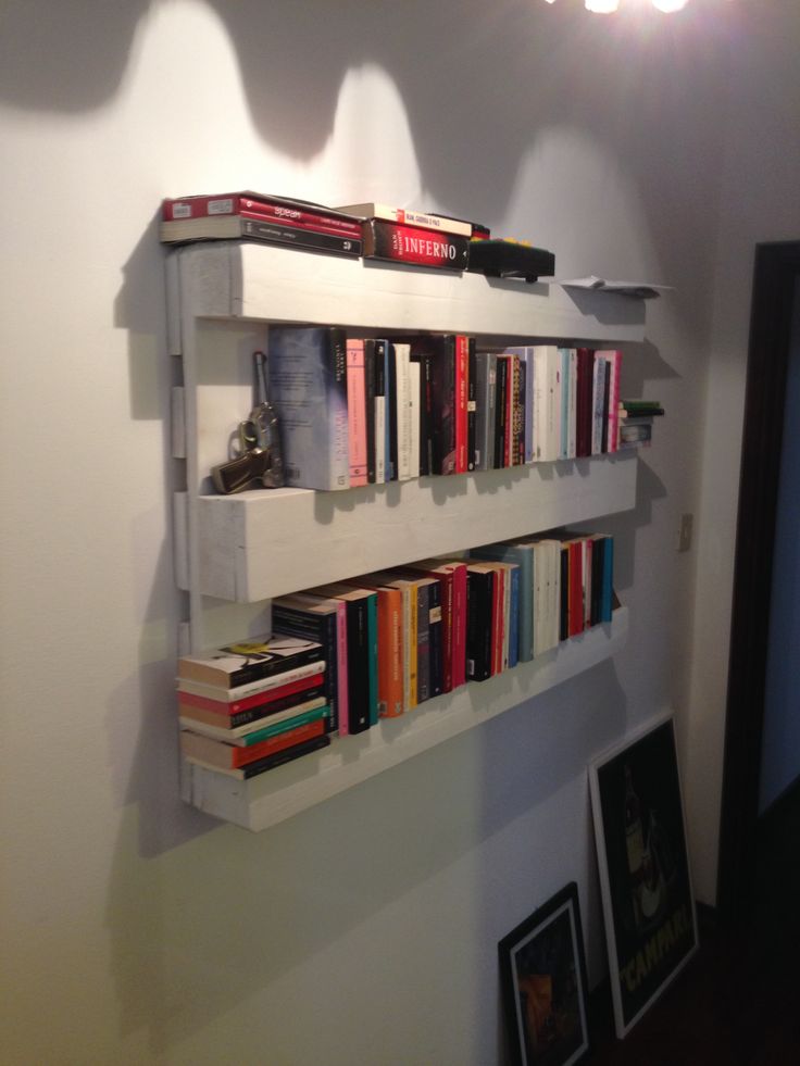 Creative diy shelves and bookcases from pallets