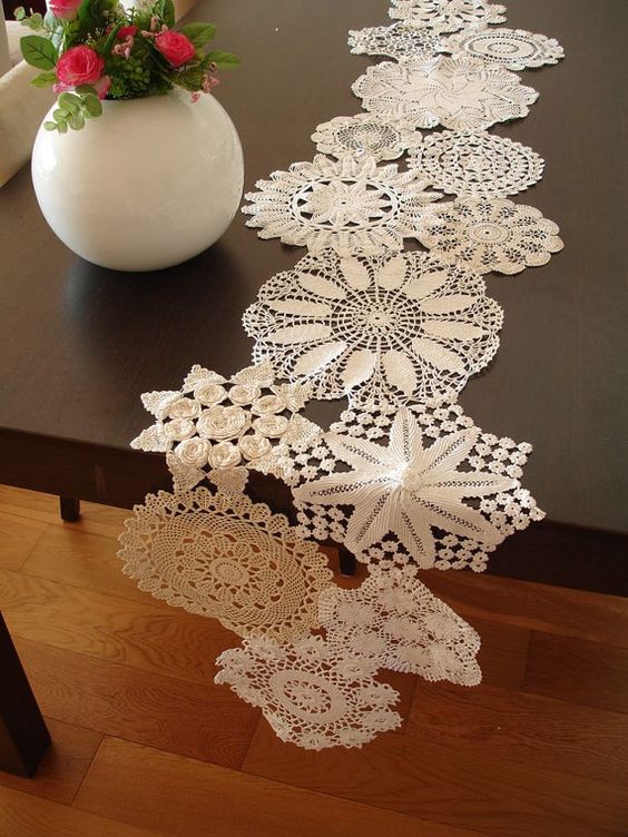 Old things in a new way: modern decor with lace