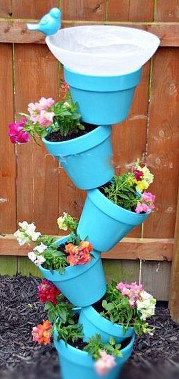 Highlight garden with these DIY ideas of colorful pot arrangements