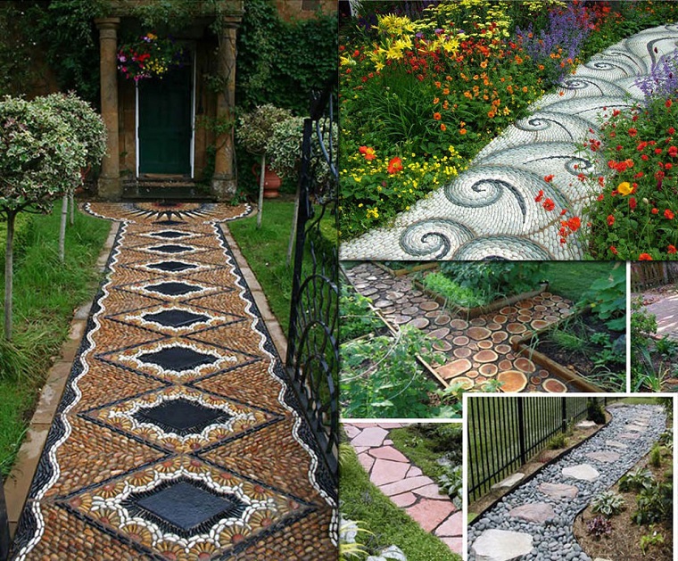 Garden paths: 28 DIY proposals to beautify your outdoor