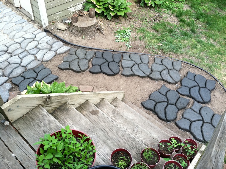 Garden paths: 28 DIY proposals to beautify your outdoor