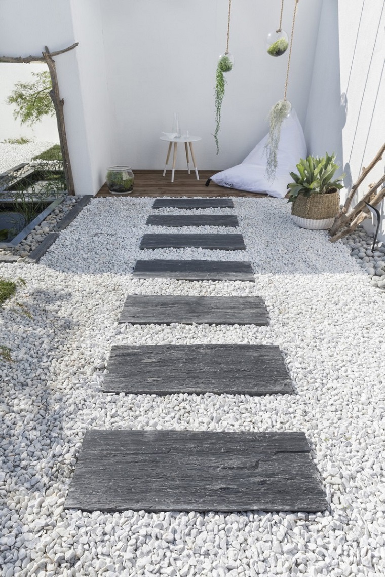 Garden paths: 28 DIY proposals to beautify your outdoor