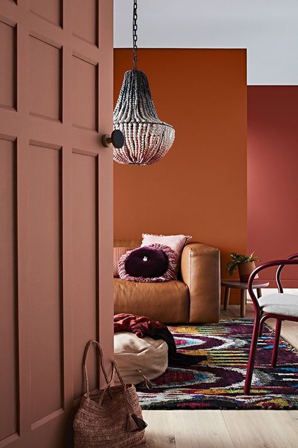 Ideas to paint and decorate magically with terracotta color