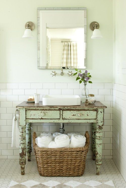 20 ideas to decorate with vintage or recovered furniture