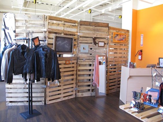 Wonderful and cheap DIY ideas to divide with pallets