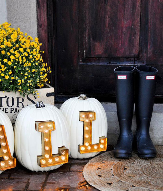 25 ideas on how to make a great DIY autumn decorations for outdoors