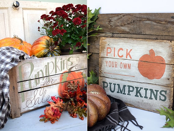 25 ideas on how to make a great DIY autumn decorations for outdoors