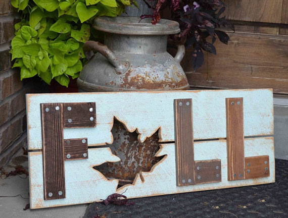 25 ideas on how to make a great DIY autumn decorations for outdoors