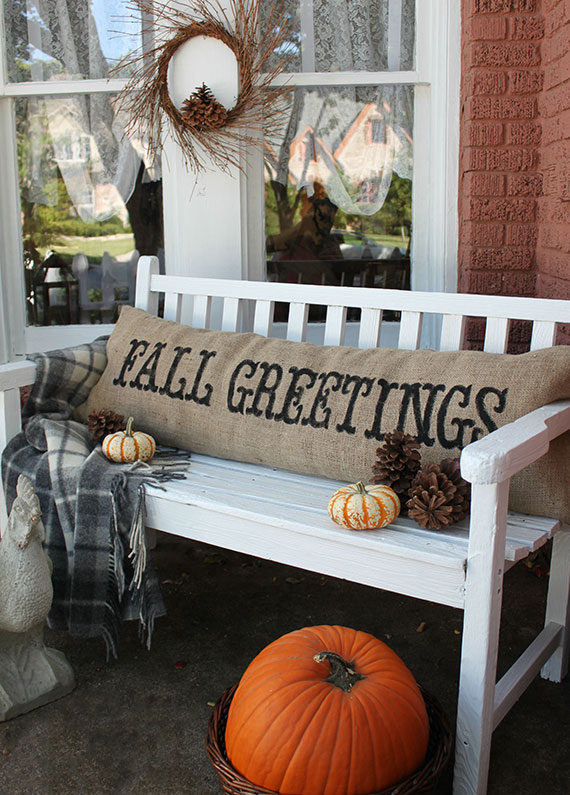 25 ideas on how to make a great DIY autumn decorations for outdoors