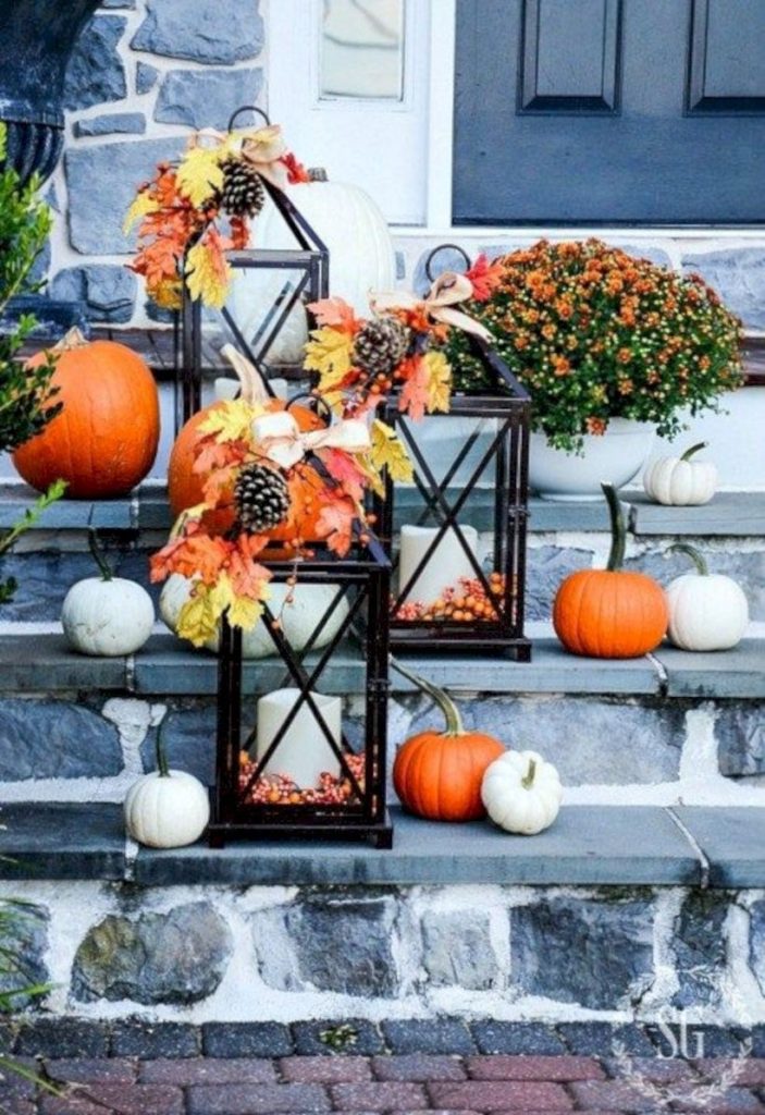 25 ideas on how to make a great DIY autumn decorations for outdoors