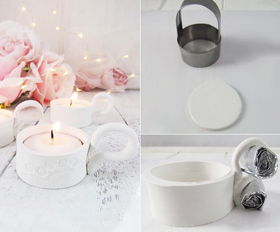 Stylish candle deco ideas with creative DIY tealight candle holders
