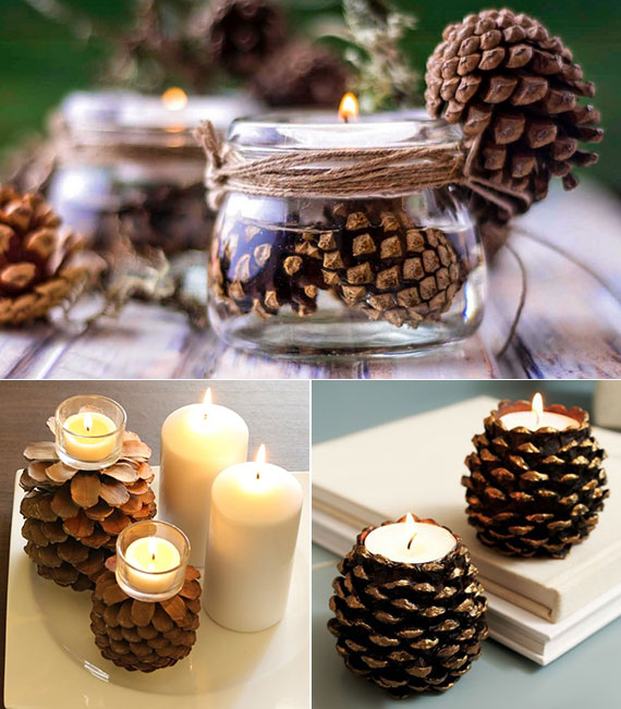Stylish candle deco ideas with creative DIY tealight candle holders