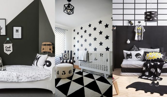 Amazing and uniquely children’s rooms in black and white – OBSiGeN