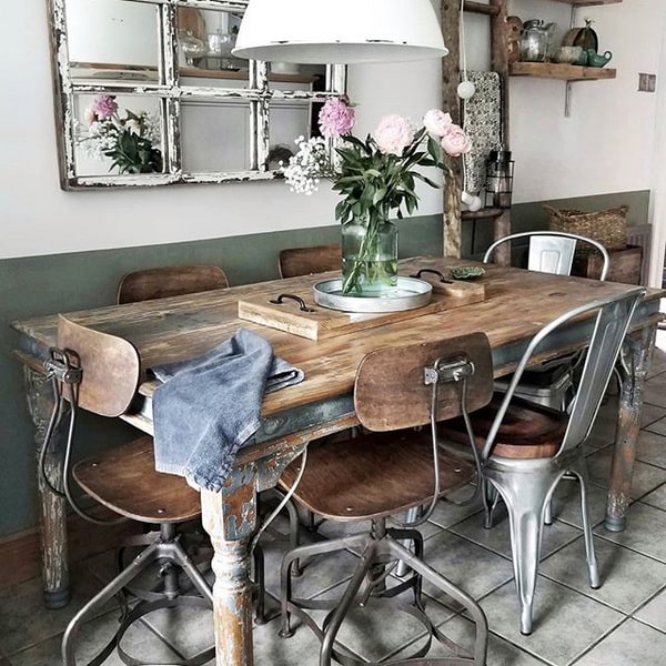 Fantastic rustic decor ideas based on recycled furniture