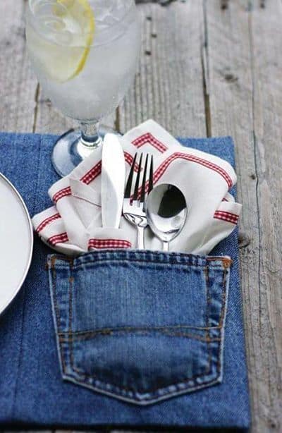 74 Awesome DIY ideas to recycle old jeans