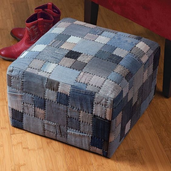 74 Awesome DIY ideas to recycle old jeans