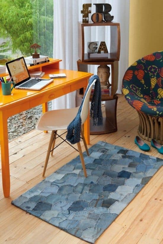 74 Awesome DIY ideas to recycle old jeans