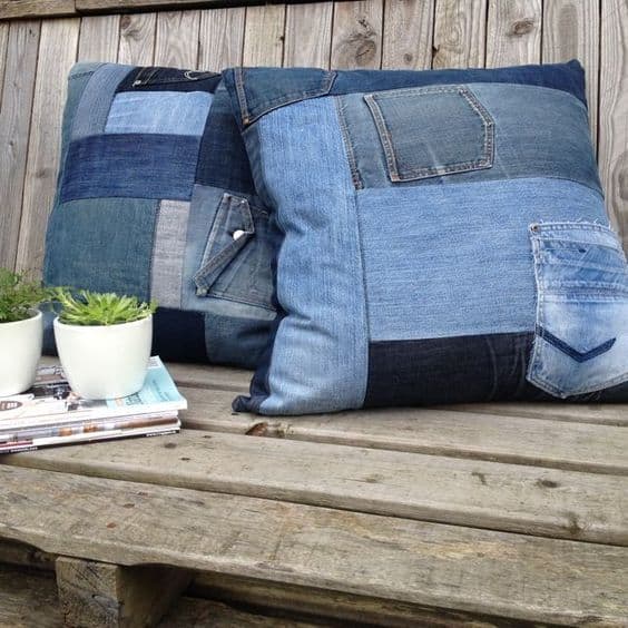 74 Awesome DIY ideas to recycle old jeans