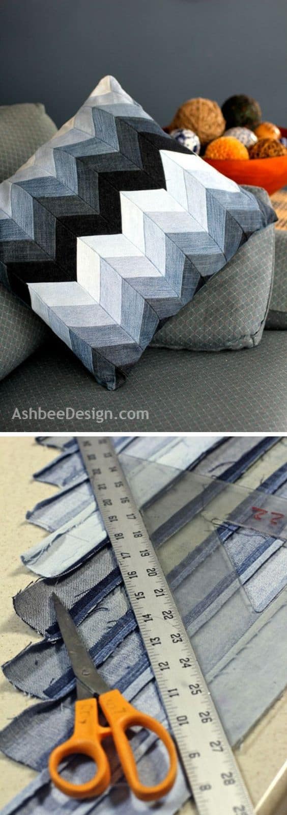 74 Awesome DIY ideas to recycle old jeans