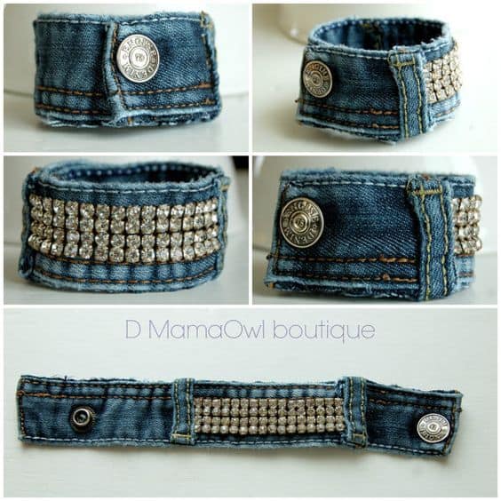 74 Awesome DIY ideas to recycle old jeans