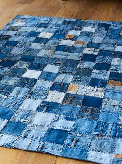 74 Awesome DIY ideas to recycle old jeans