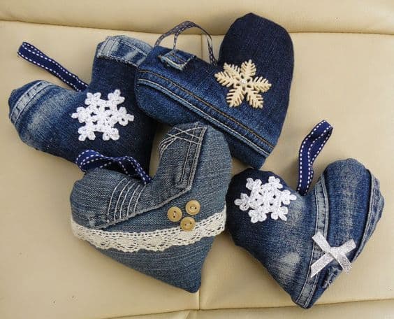 74 Awesome DIY ideas to recycle old jeans