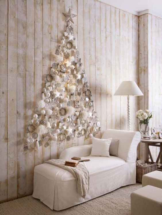 25 Creative and festive wall DIY Christmas trees My desired home