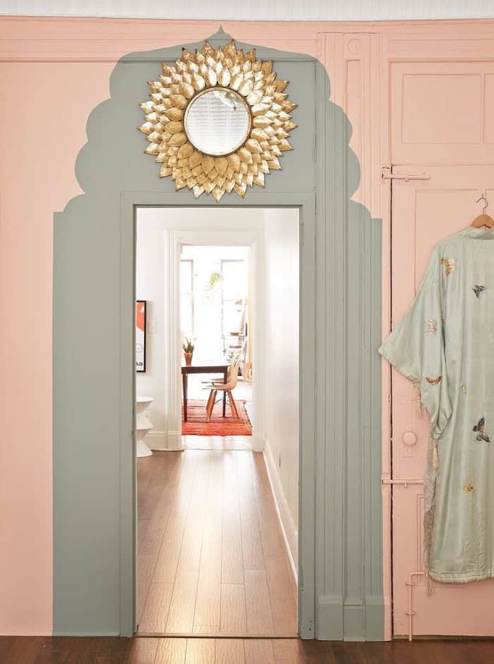 Door decoration: 50+ ideas for converting the interior door into an ...