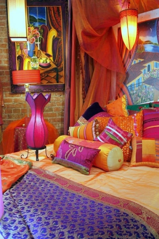 30 interior design ideas in Indian style for a colorful, exotic home ...