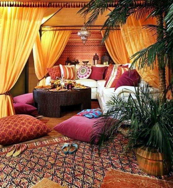 30 interior design ideas in Indian style for a colorful, exotic home ...