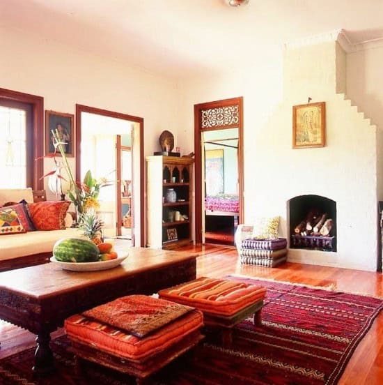 30 interior design ideas in Indian style for a colorful, exotic home ...