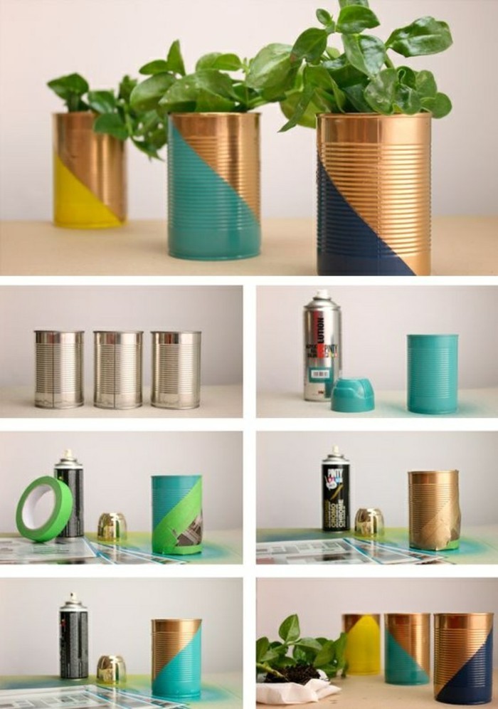 DIY ideas from empty cans: 30+ great ideas | My desired home