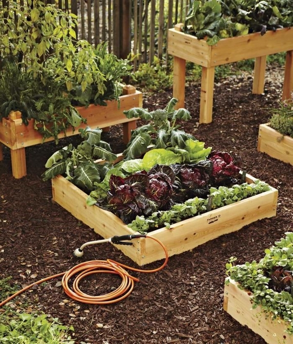 DIY raised vegetable gardens - clever and creative ideas for gardening ...