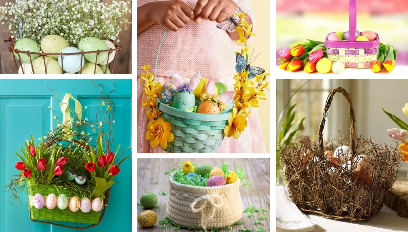 Easter DIY basket ideas for a colorful holiday and festive mood | My ...