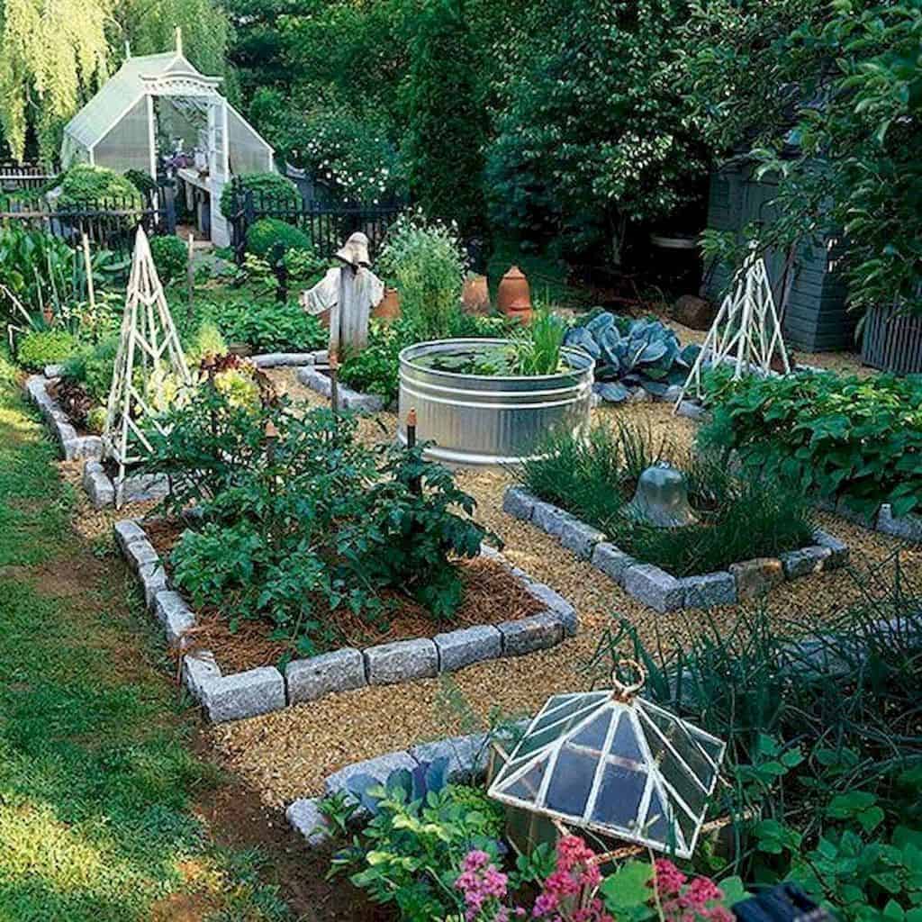 45 Affordable DIY Design Ideas for a Vegetable Garden | My desired home